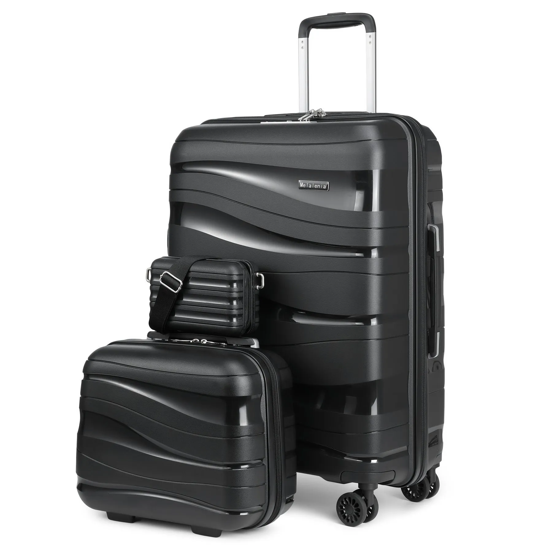 3 Pieces Set Luggage 14 INCH 20 INCH Carry on Luggage Set 1906