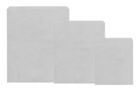 8.5 x 8.5 White Sulphite Paper Bags