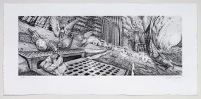AJ Masthay "Night 13" Pencil Edition