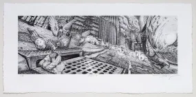 AJ Masthay "Night 13" Pencil Edition
