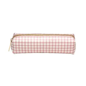 Ballerina Pink Check Slim Pencil Case