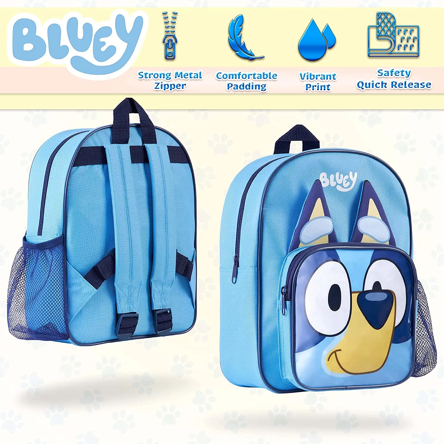 Bluey Backpack - Backpacks for Boys and Girls