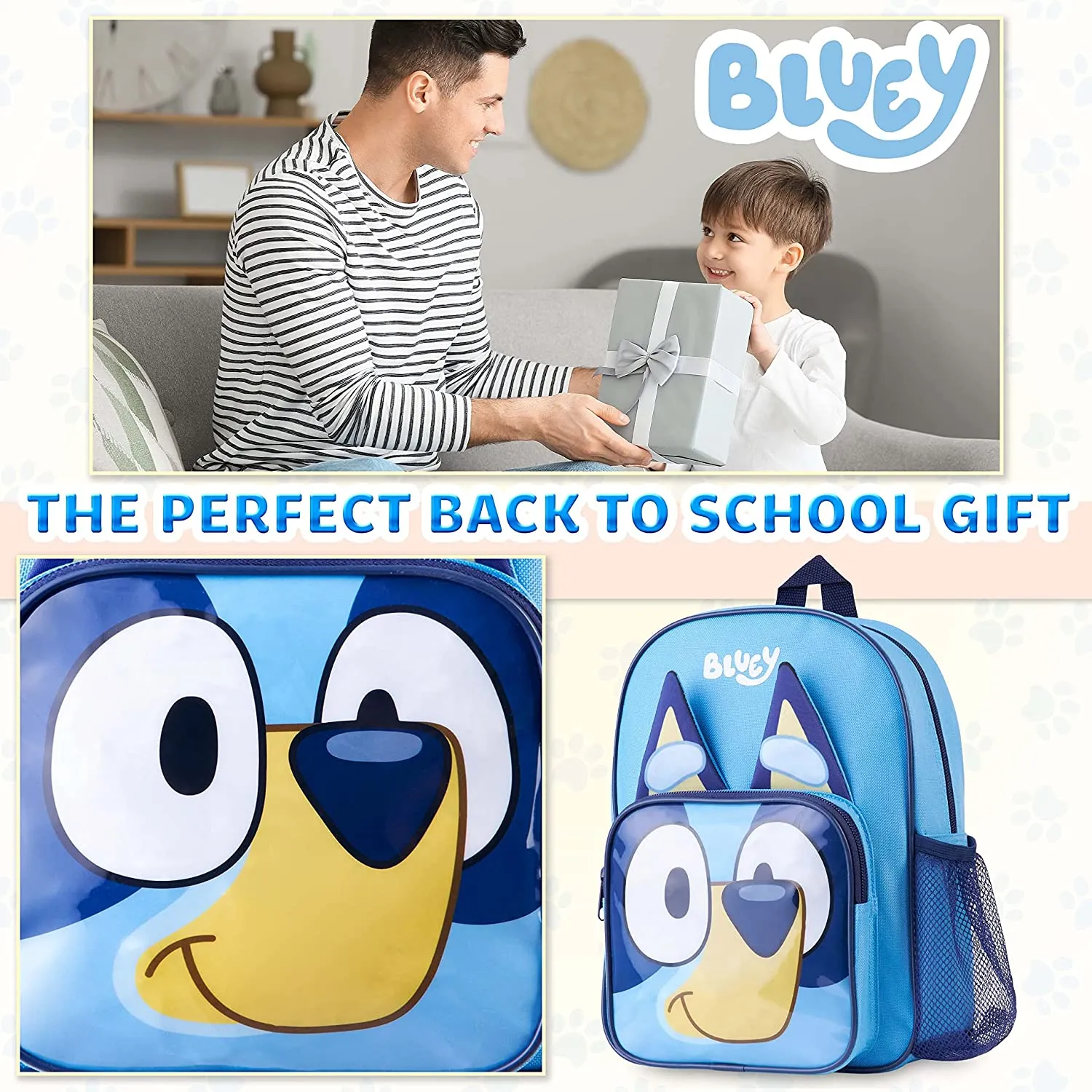 Bluey Backpack - Backpacks for Boys and Girls