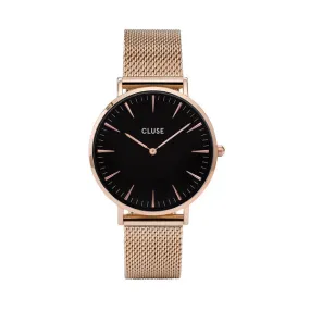 BOHO CHIC ROSE GOLD MESH/BLACK FACE