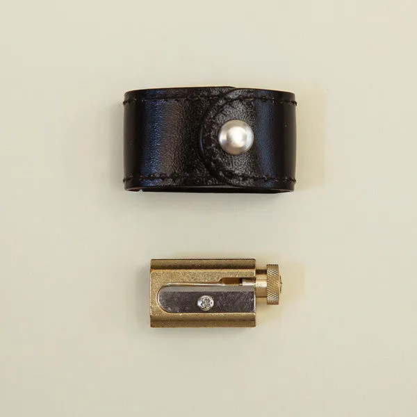 Brass Adjustable Pencil Sharpener
