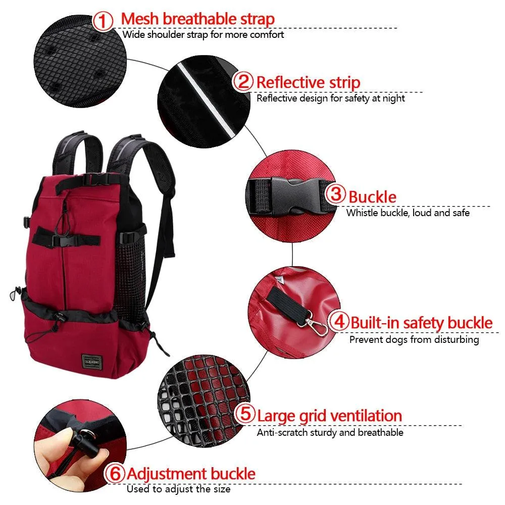 Breathable Carrier Bag for Large Dogs