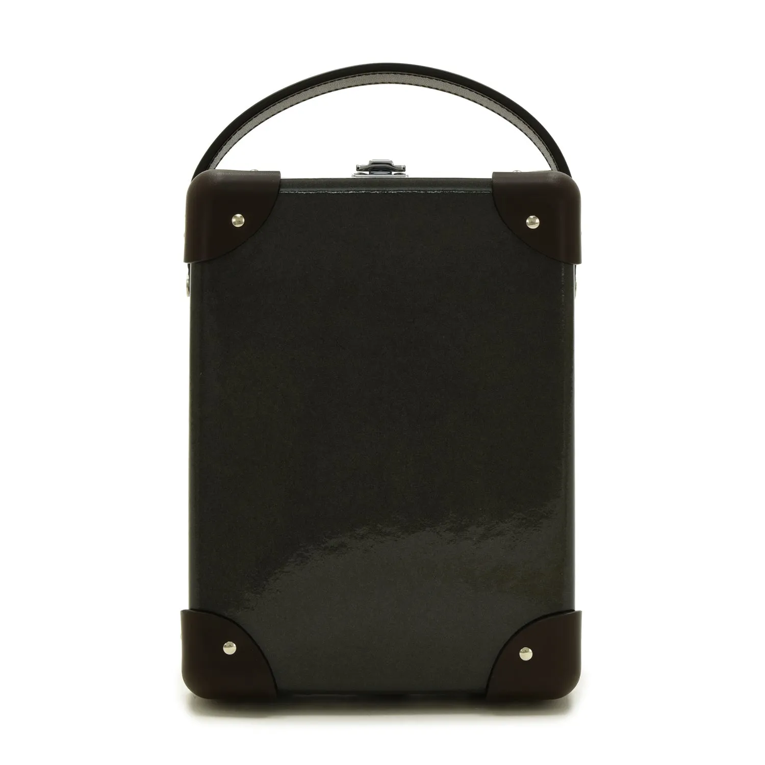 Caviar · 3-Slot Watch Case | Caviar/Chocolate