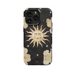 Celestial Night Sun Stars Phone Case iPhone Samsung Pixel & More 296