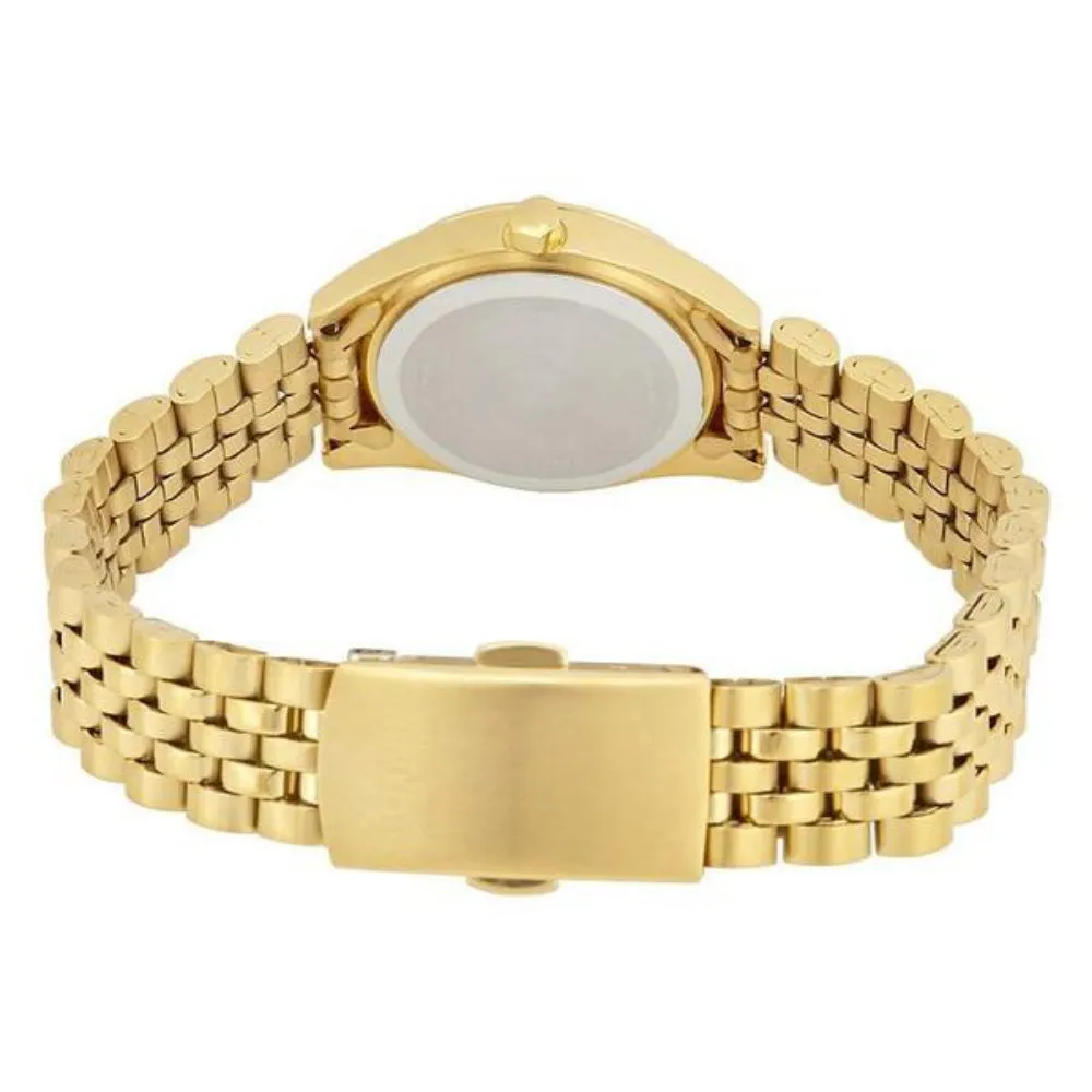 Citizen Ladies Swarovski Crystals Gold Stainless Steel Quartz Watch - EU6062-50D