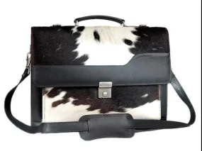 Cowhide Leather briefcase Bag