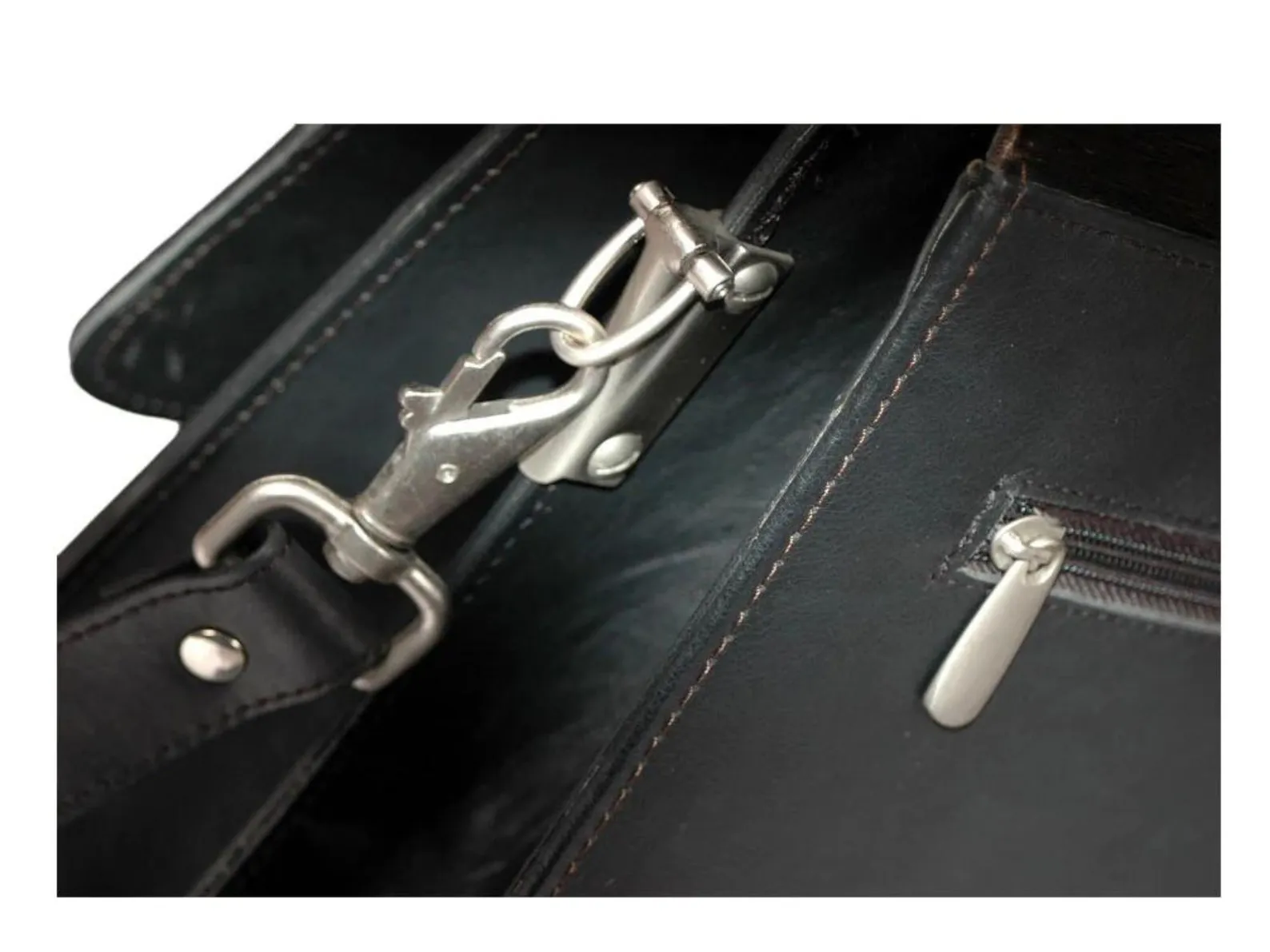 Cowhide Leather briefcase Bag