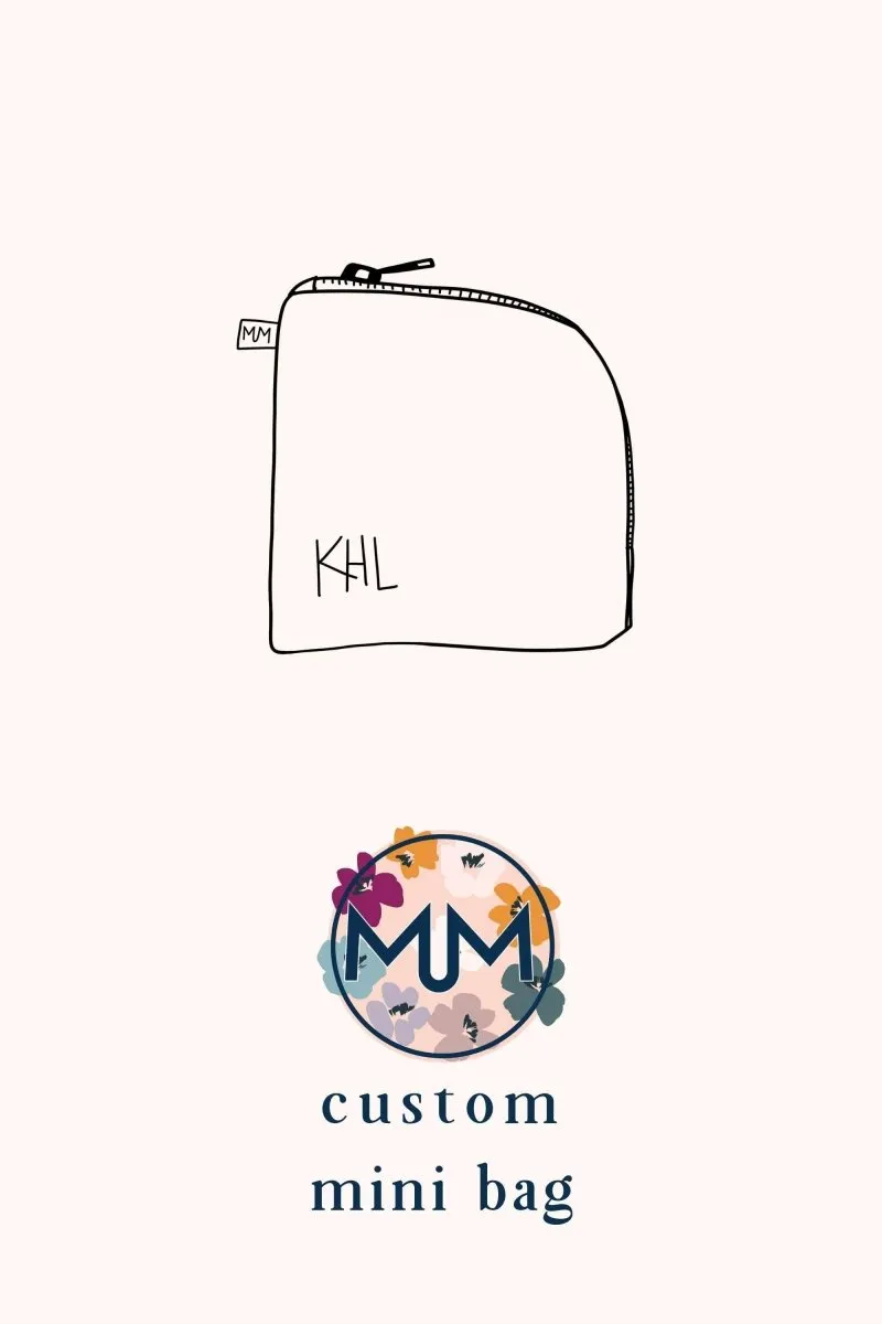 CUSTOM Mini Travel Bag