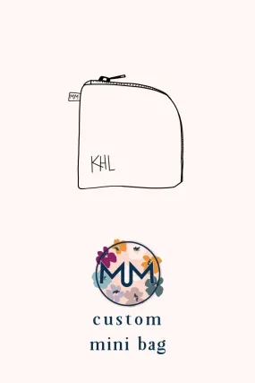CUSTOM Mini Travel Bag