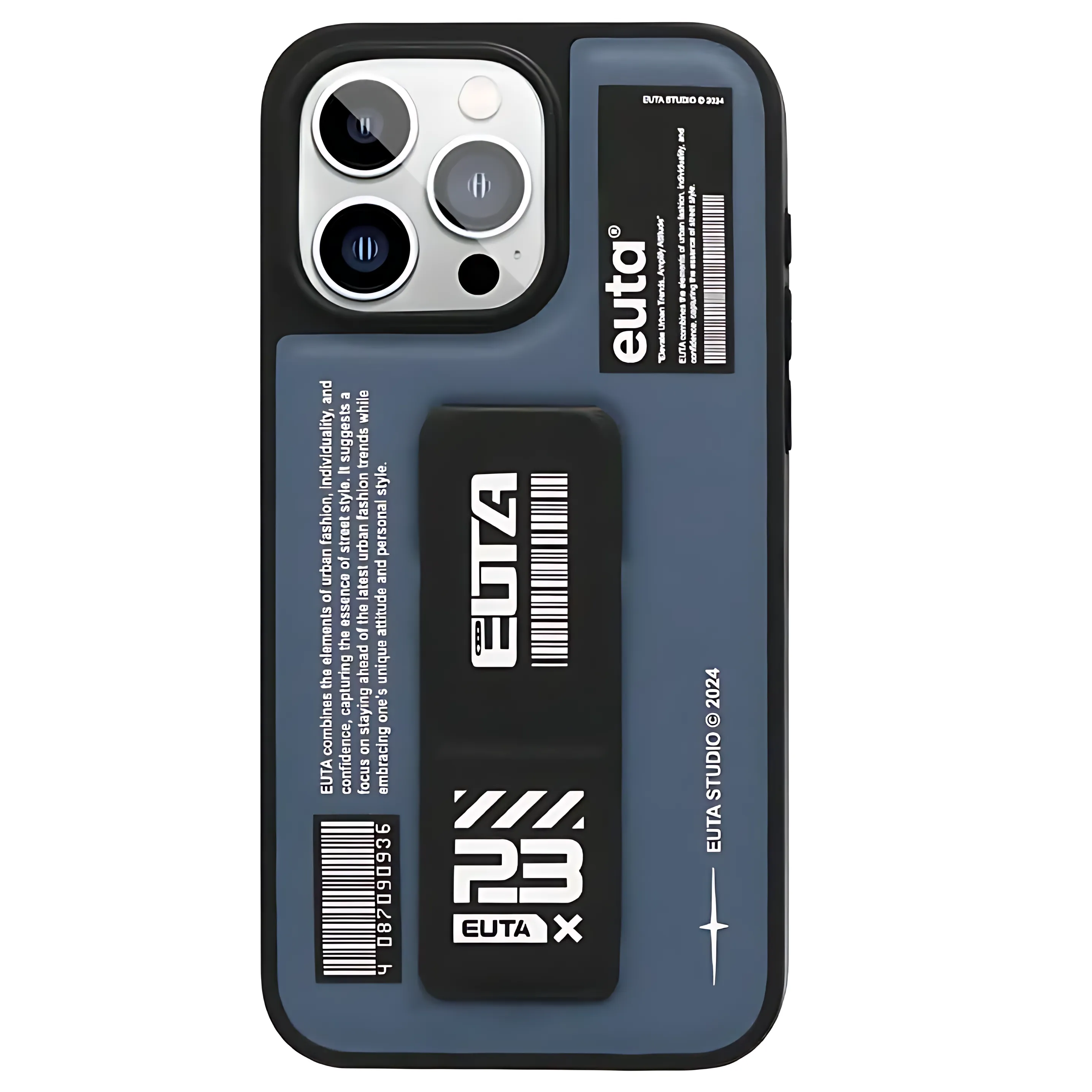 EUTA Mag-Charge Leatherette Case With Extendable Grip Stand