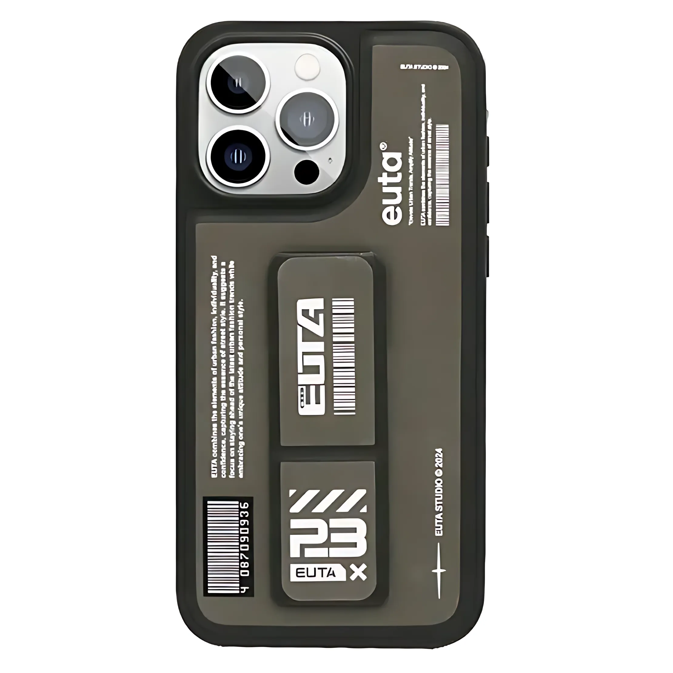 EUTA Mag-Charge Leatherette Case With Extendable Grip Stand