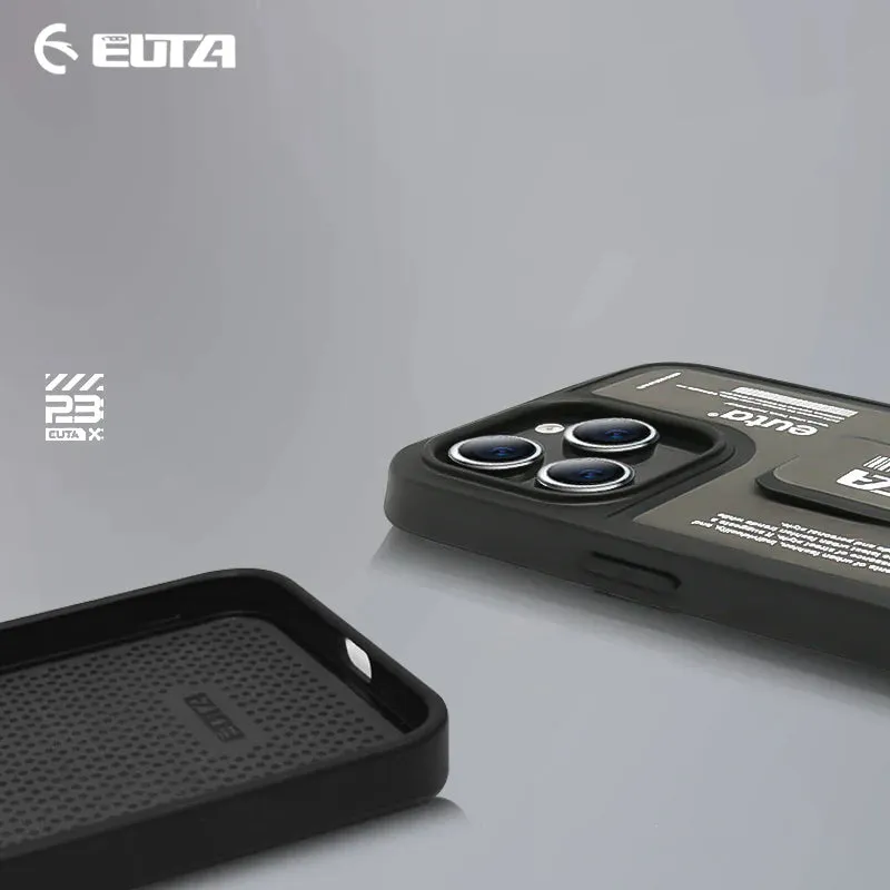 EUTA Mag-Charge Leatherette Case With Extendable Grip Stand