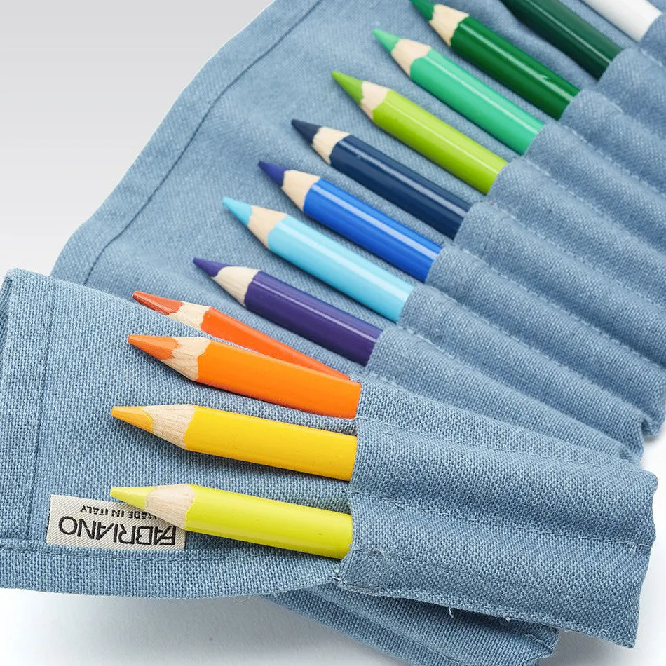 Fabriano Cartucciera ECO Filed Pencil Case Light Blue