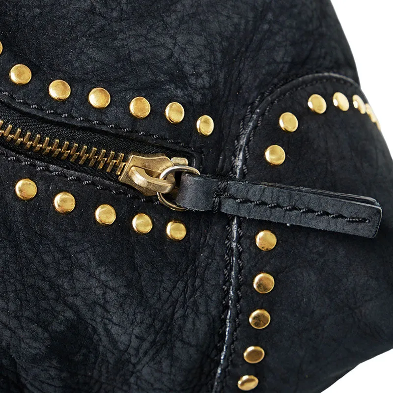 Fendi Studded Forever Bauletto Bag - '10s