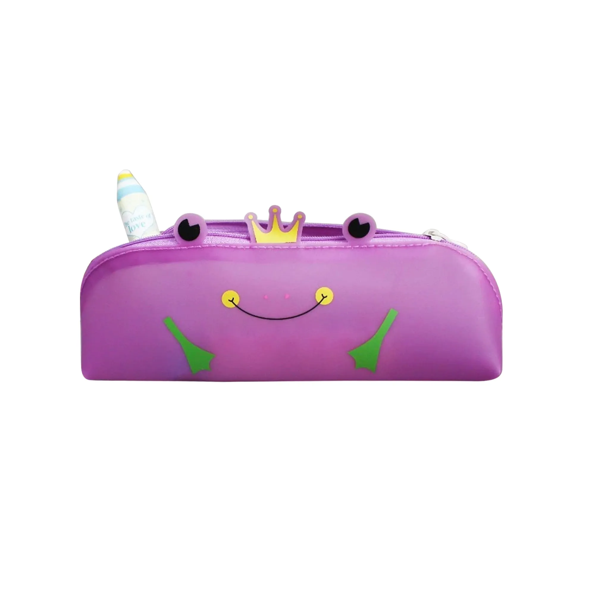 Frog Pencil Case - Assorted Colours