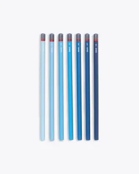Gradient Sketching Pencils - Blue