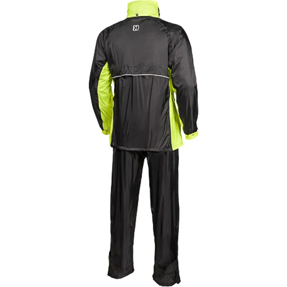 Hevik Twister Two Piece Rain Oversuit Fluo Yellow / Black