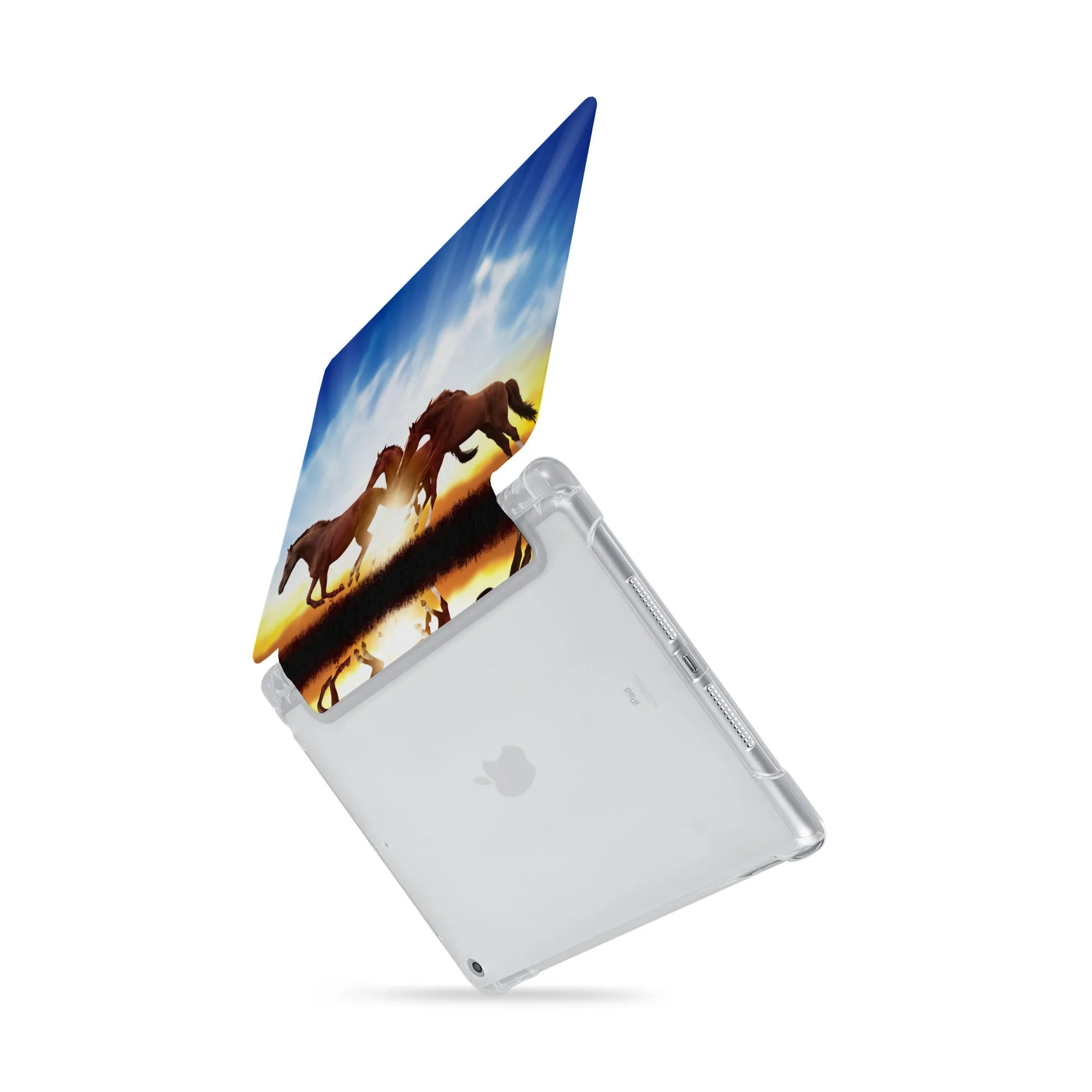 iPad SeeThru Case - Horse