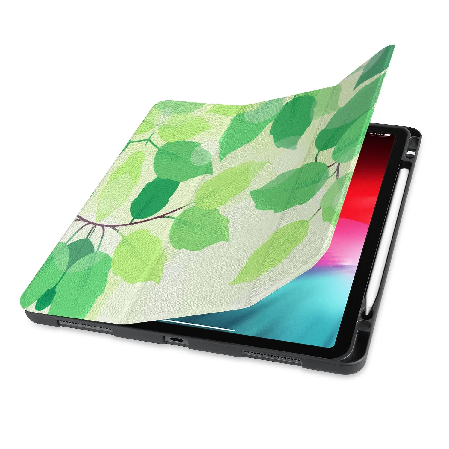 iPad Trifold Case - Leaves