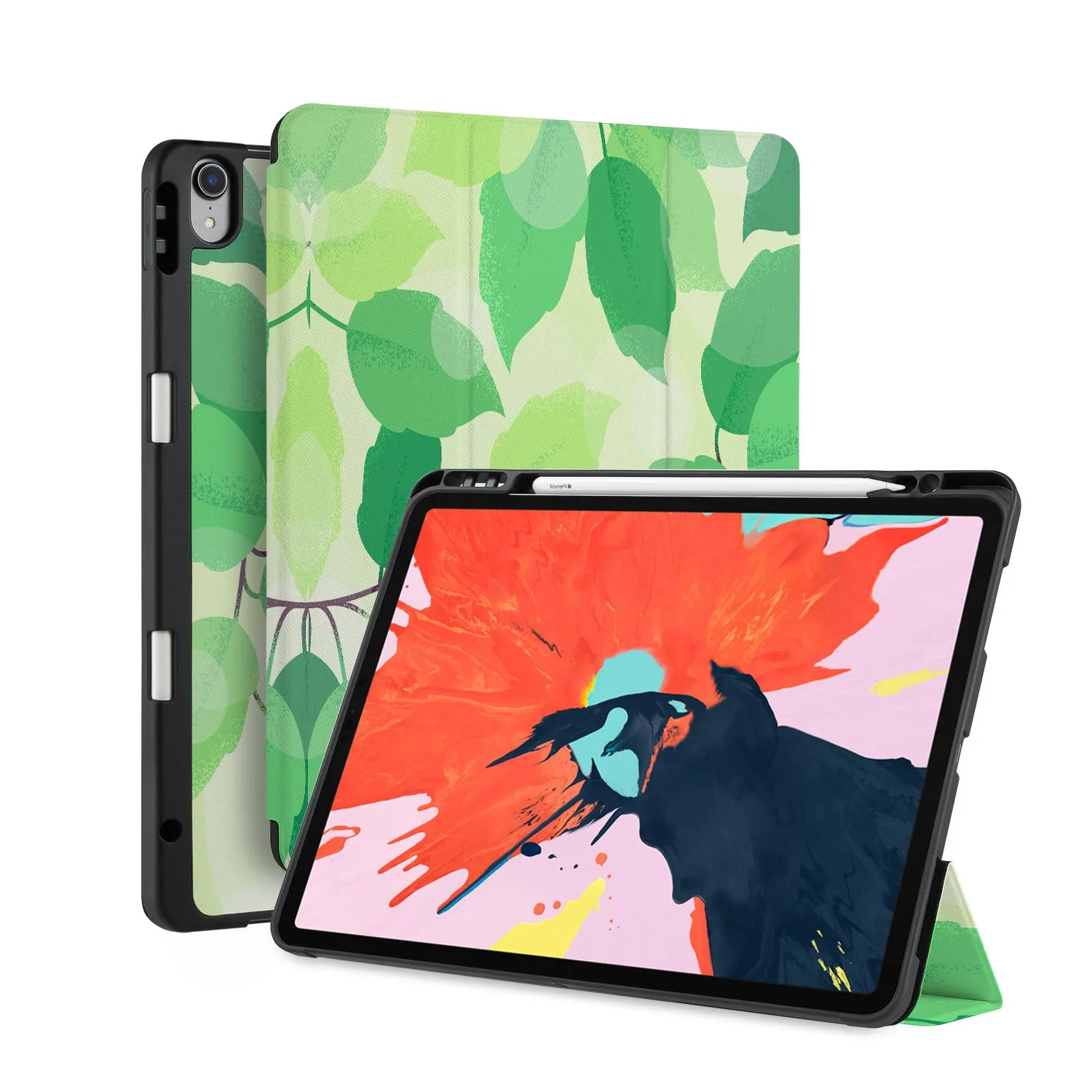 iPad Trifold Case - Leaves