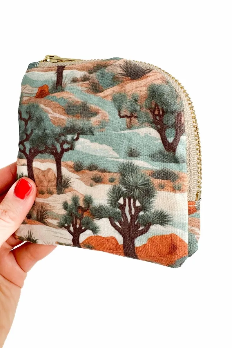 Joshua Tree Mini Travel Pouch