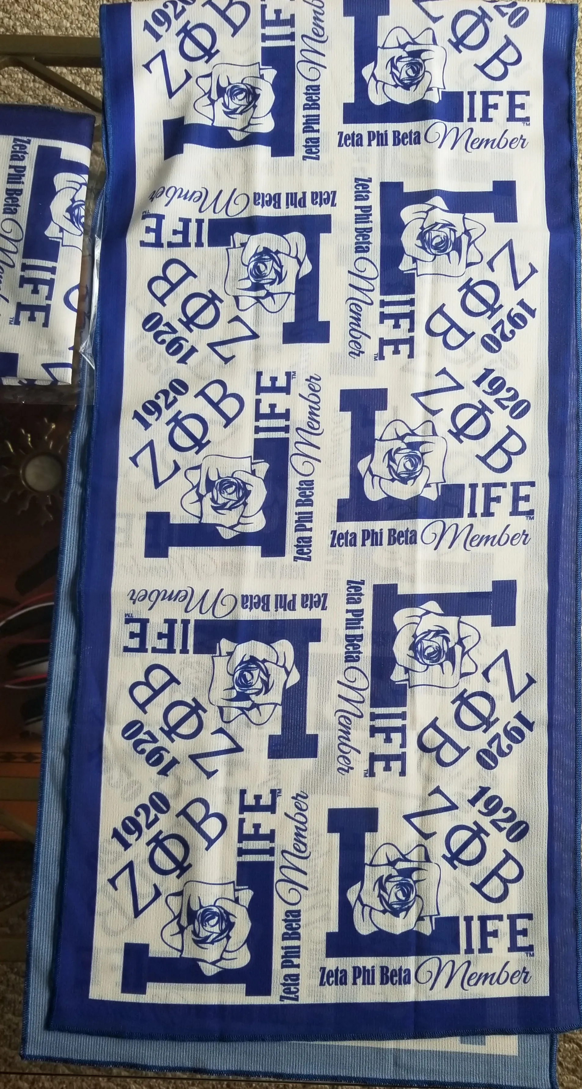 Life Member Chiffon Scarf