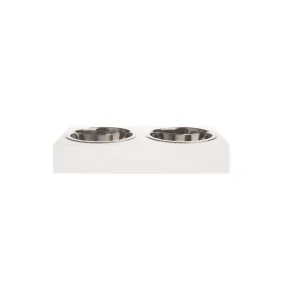 Mini Double Acrylic Dog Bowl