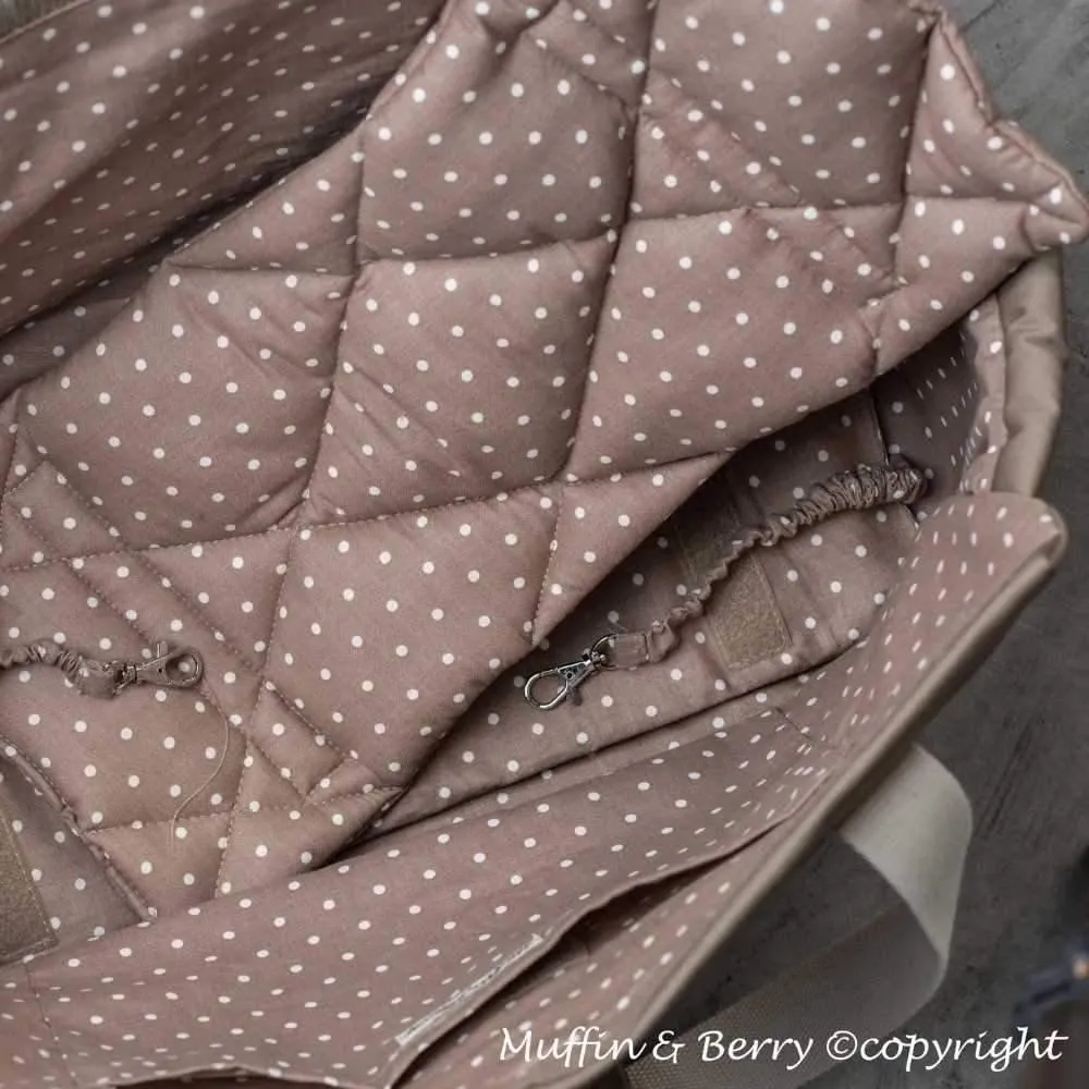 Muffin & Berry Luxury Dog Carrier and Travel Bag - Noor