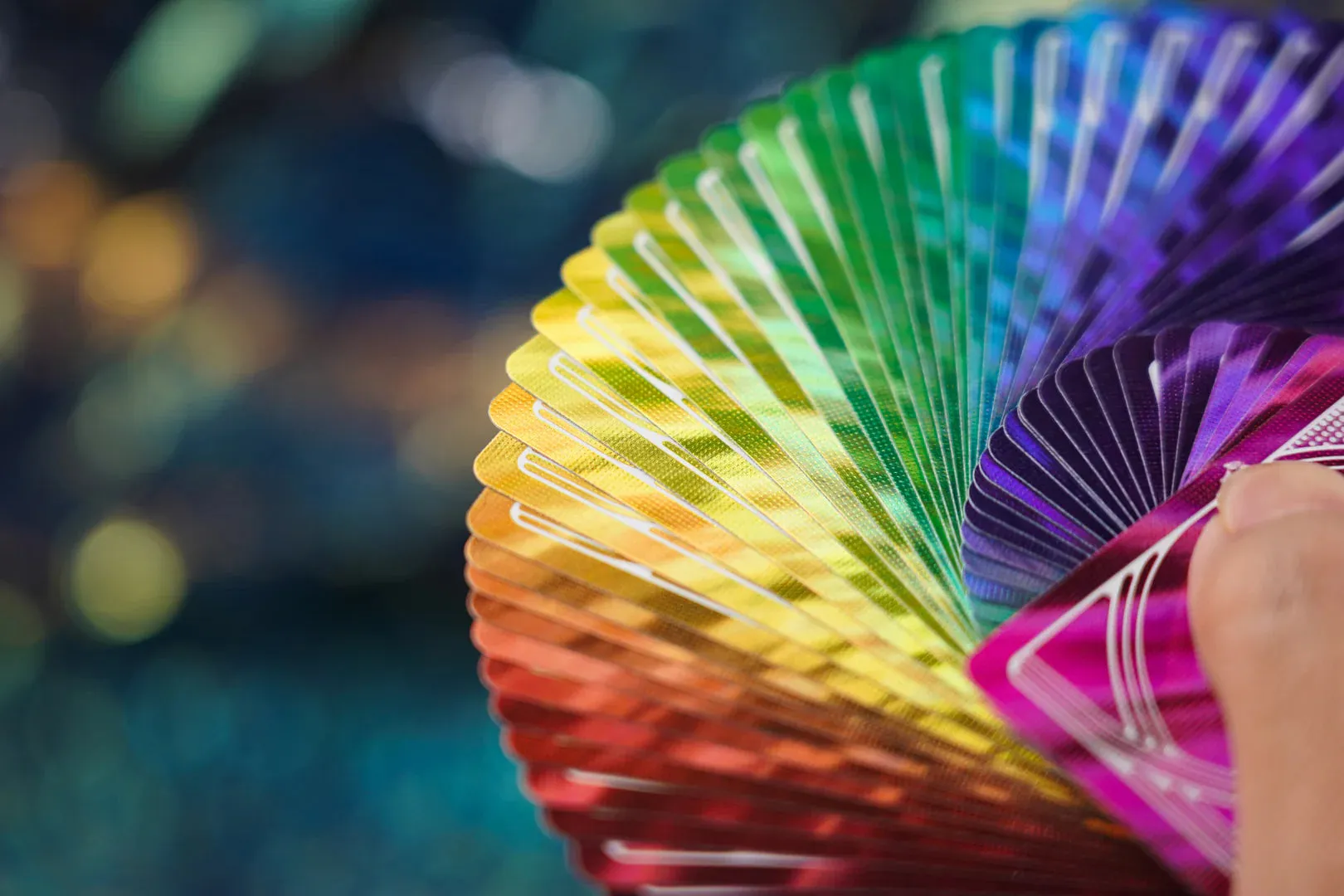 Rainbow HOLO Playing Cards by TCC Fashion