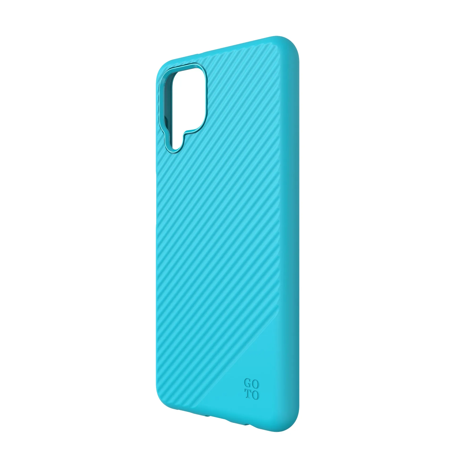 Samsung Galaxy A12 Fine Swell 45 Case Aqua