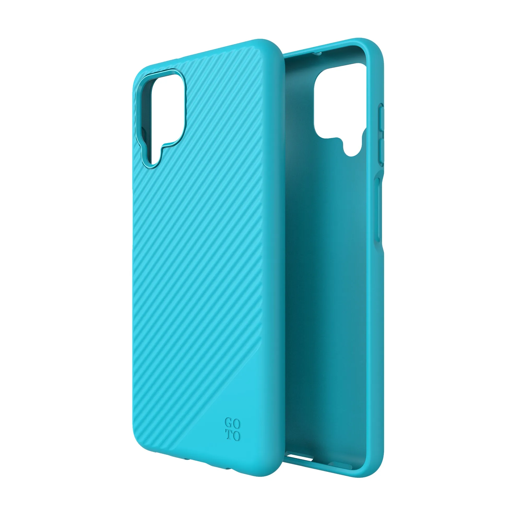 Samsung Galaxy A12 Fine Swell 45 Case Aqua