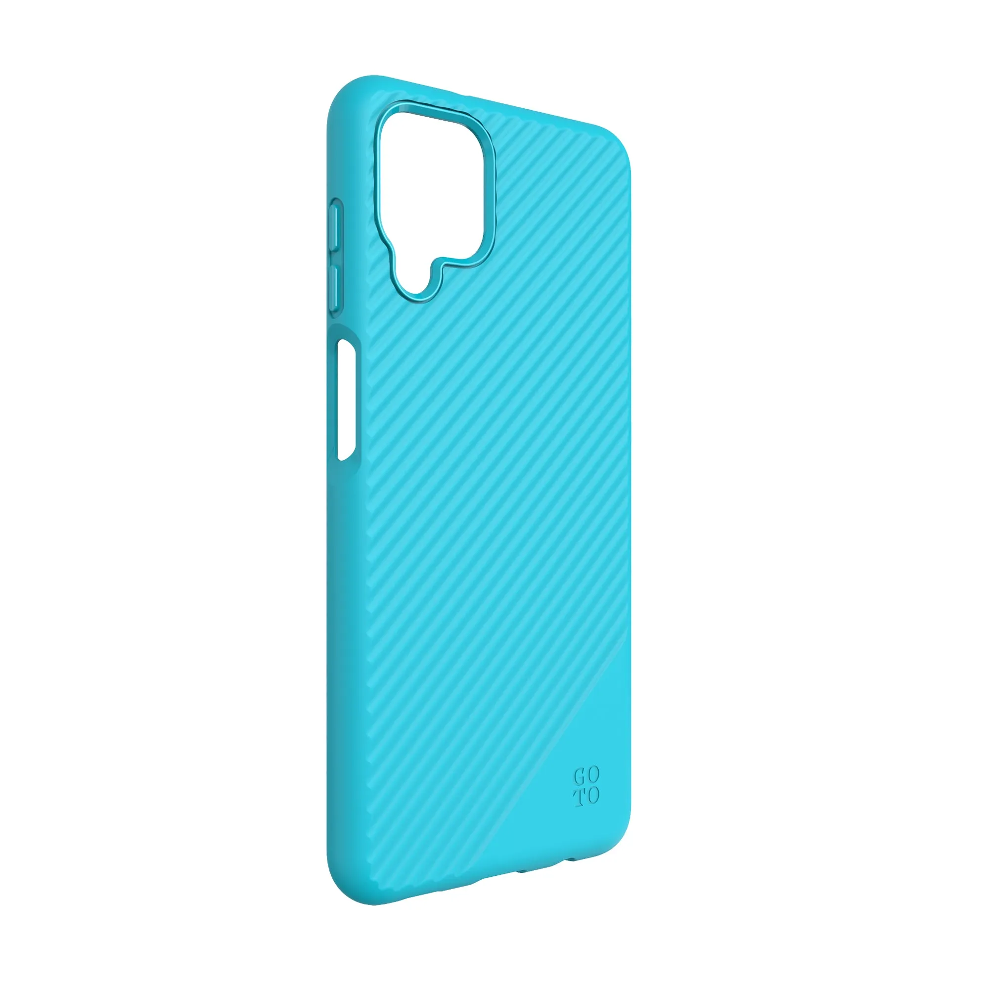 Samsung Galaxy A12 Fine Swell 45 Case Aqua