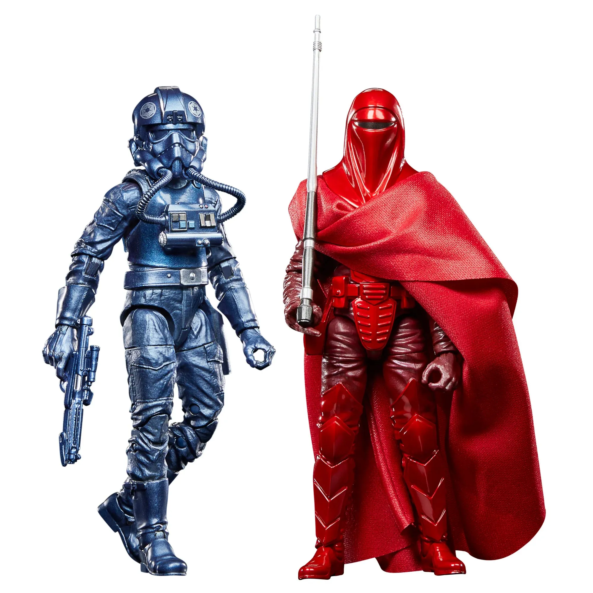 Star Wars: The Black Series - Return of the Jedi Carbonized Emperor's Royal Guard & TIE Fighter Pilot F7011 LOW STOCK