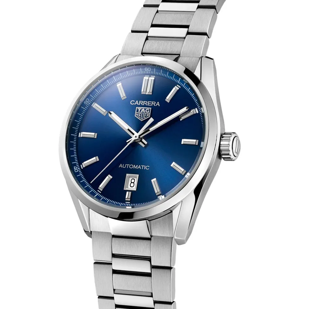TAG Heuer Carrera 39mm Blue Dial Automatic Gents Watch WBN2112.BA0639