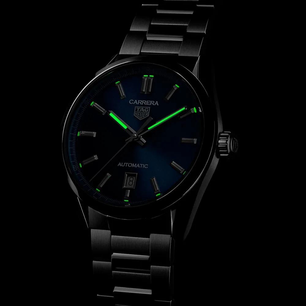 TAG Heuer Carrera 39mm Blue Dial Automatic Gents Watch WBN2112.BA0639