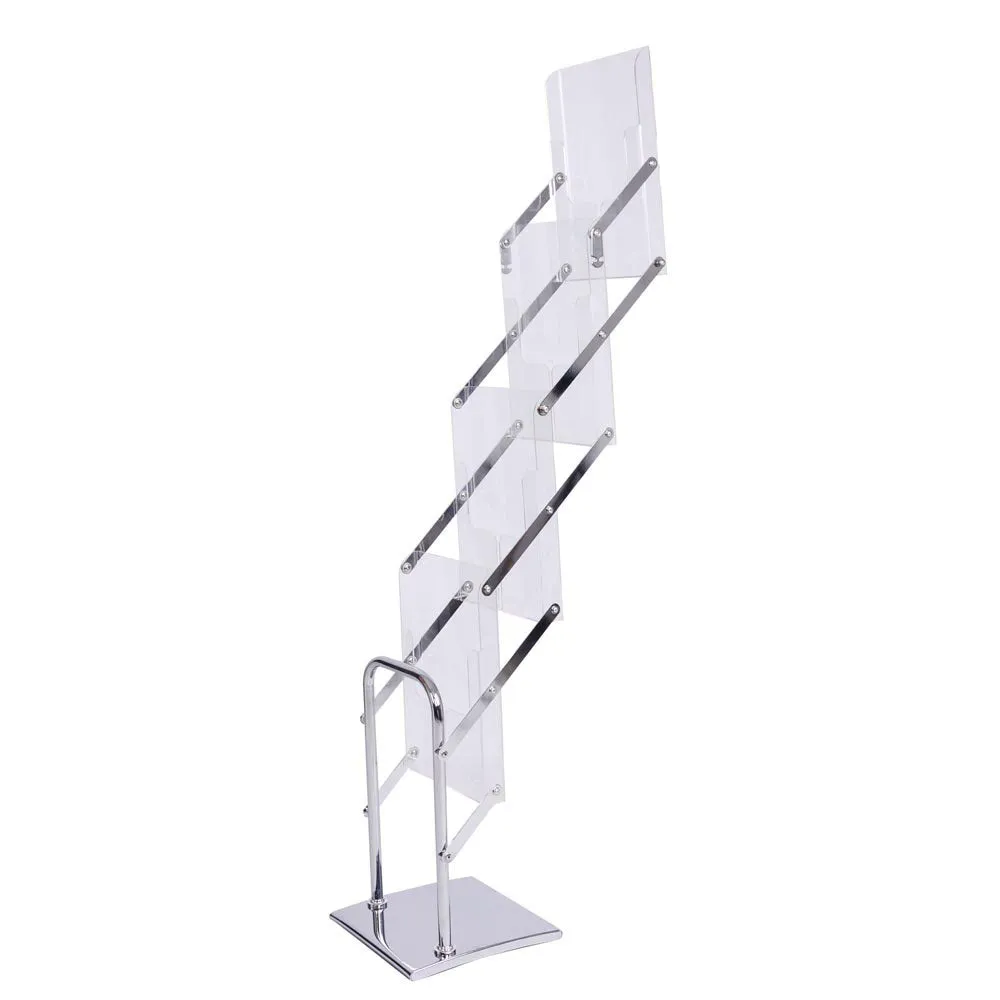 TheLAShop Literature Stand Magazine Brochure Holder Rack 4 Pocket