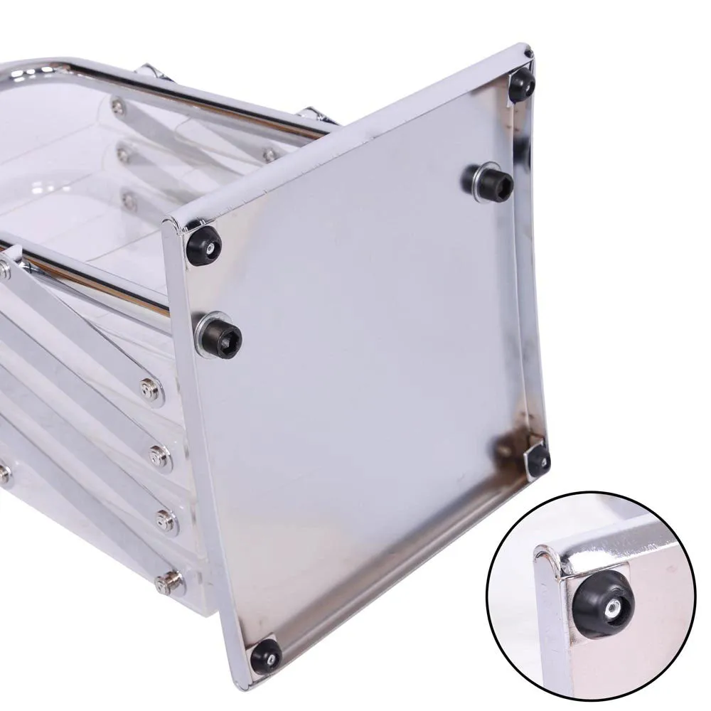 TheLAShop Literature Stand Magazine Brochure Holder Rack 4 Pocket