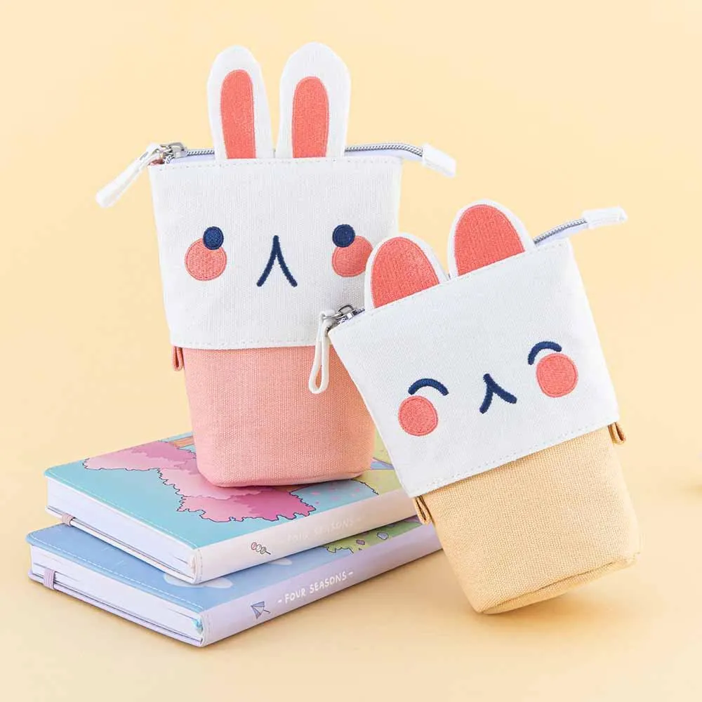 Tsuki ‘Four Seasons’ Embroidered Pop-Up Pencil Case ☾ @milkkoyo x NotebookTherapy