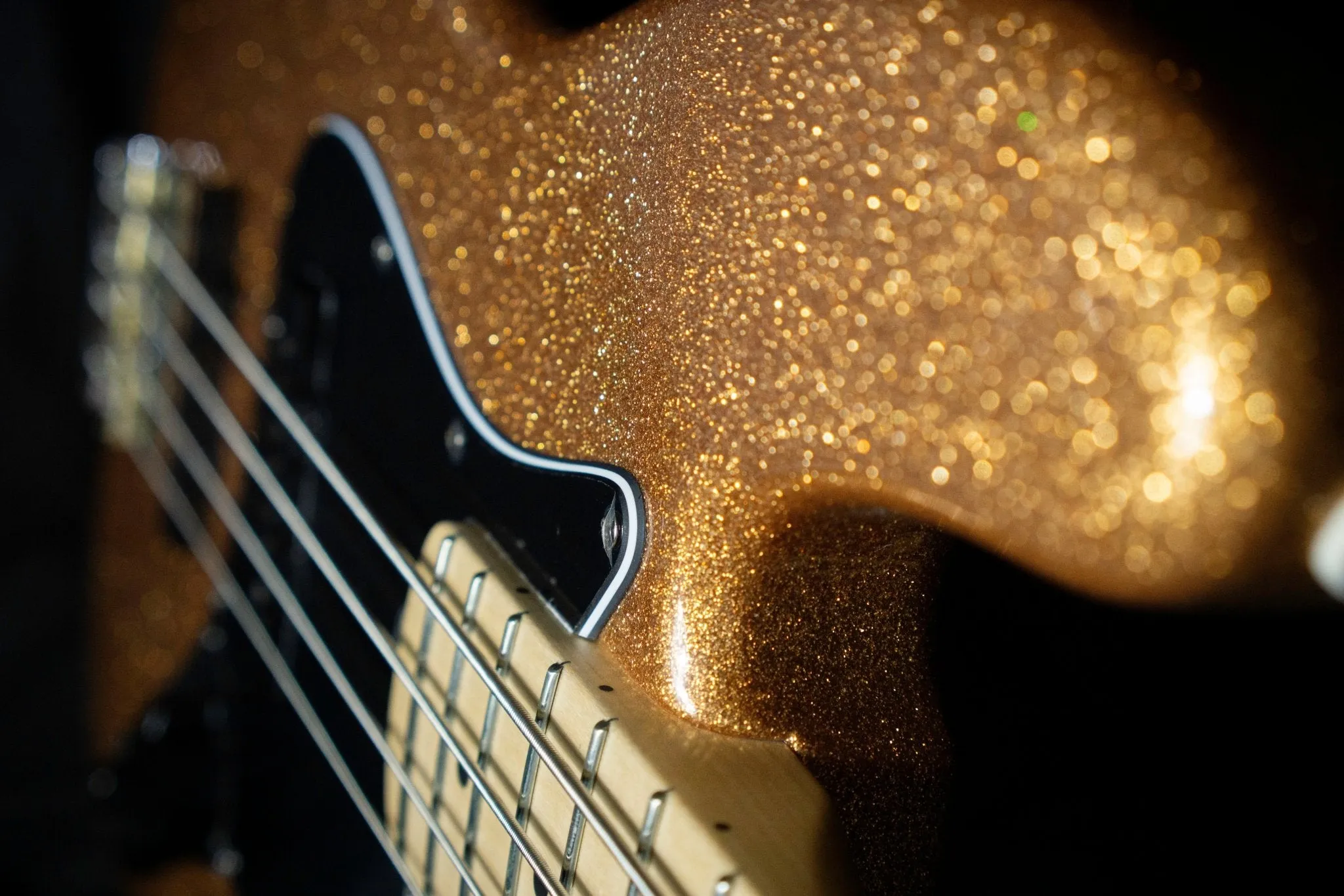 Woodstock J-Bass Standard Bronze Sparkle