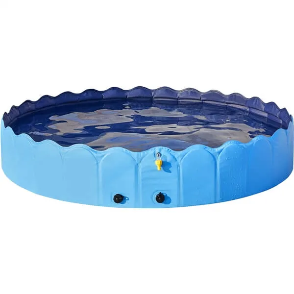 Yaheetech Foldable Dog Bath Pool